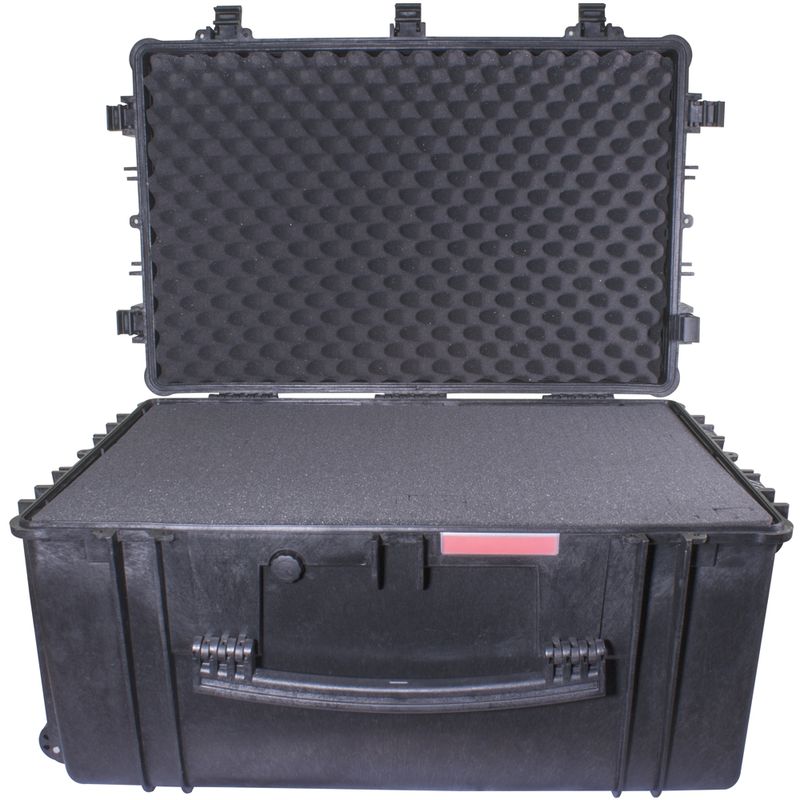 HARD CASE 670X515X375MM OD WITH FOAM BLACK WATER &amp; DUST PROOF(584433)