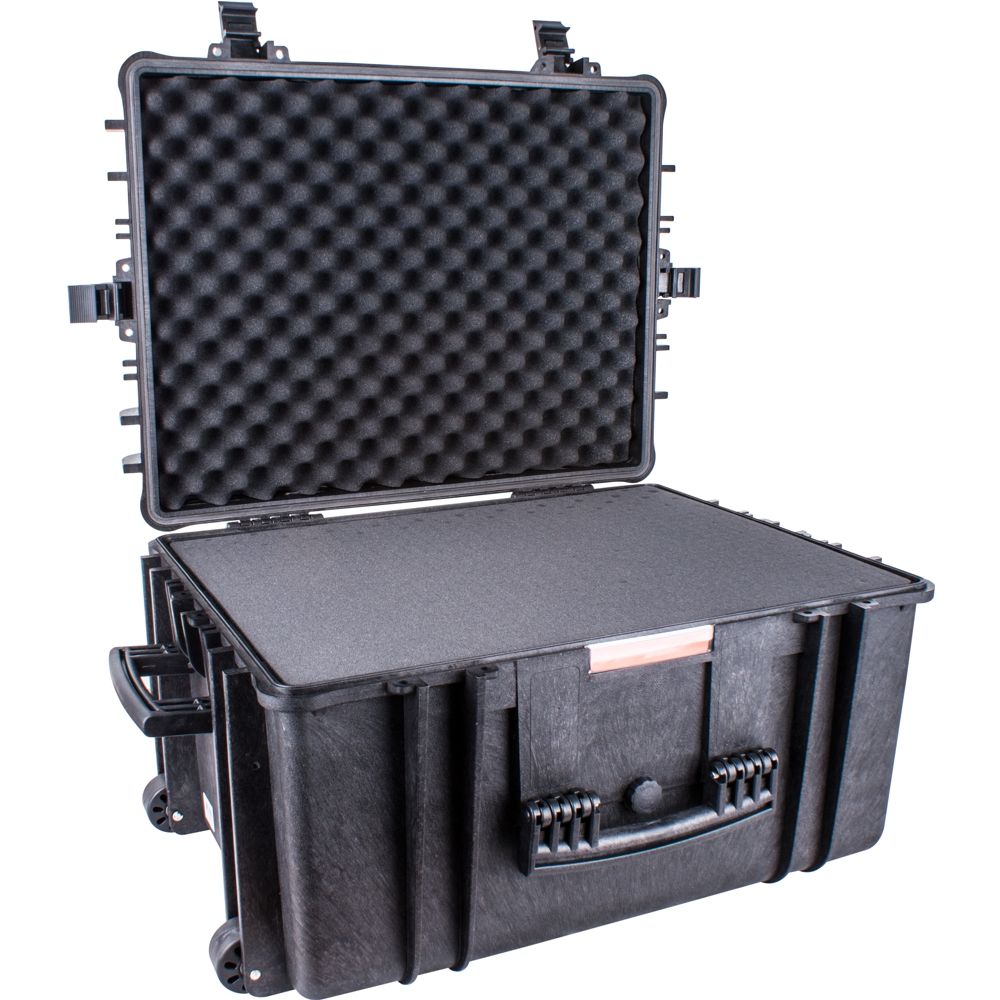 HARD CASE 670X510X375MM OD WITH FOAM BLACK WATER &amp; DUST PROOF 584433