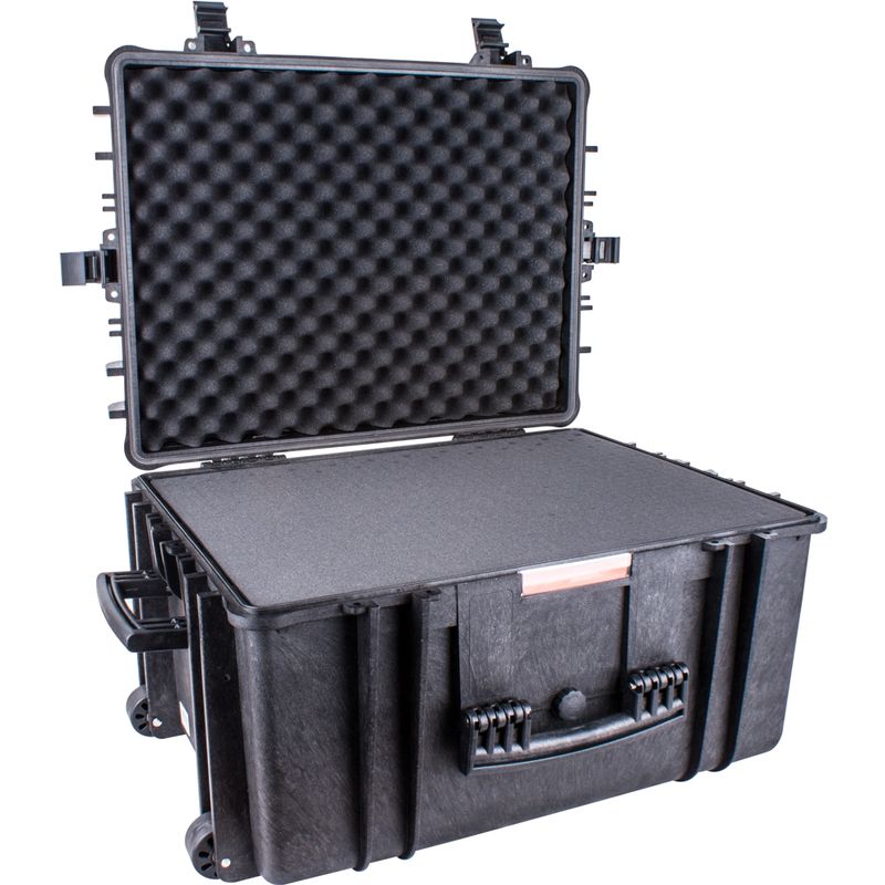 HARD CASE 670X510X375MM OD WITH FOAM BLACK WATER &amp; DUST PROOF 584433