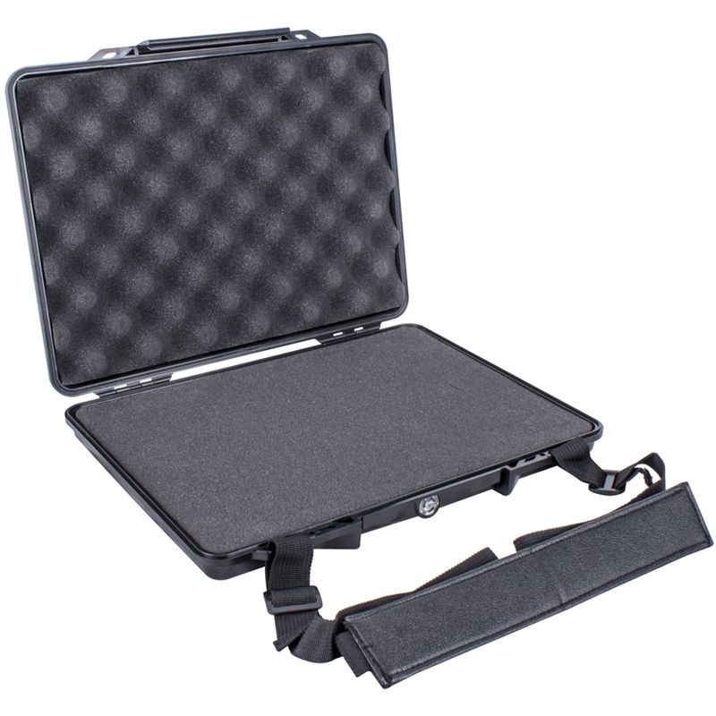 HARD CASE 345X275X60MM OD WITH FOAM BLK WATER &amp; DUST PROOF FOR LAPTOP