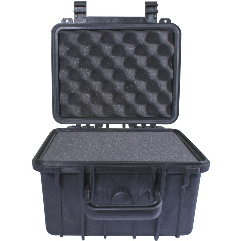 HARD CASE 270X245X185MM OD WITH FOAM BLACK WATER &amp; DUST PROOF (231815)