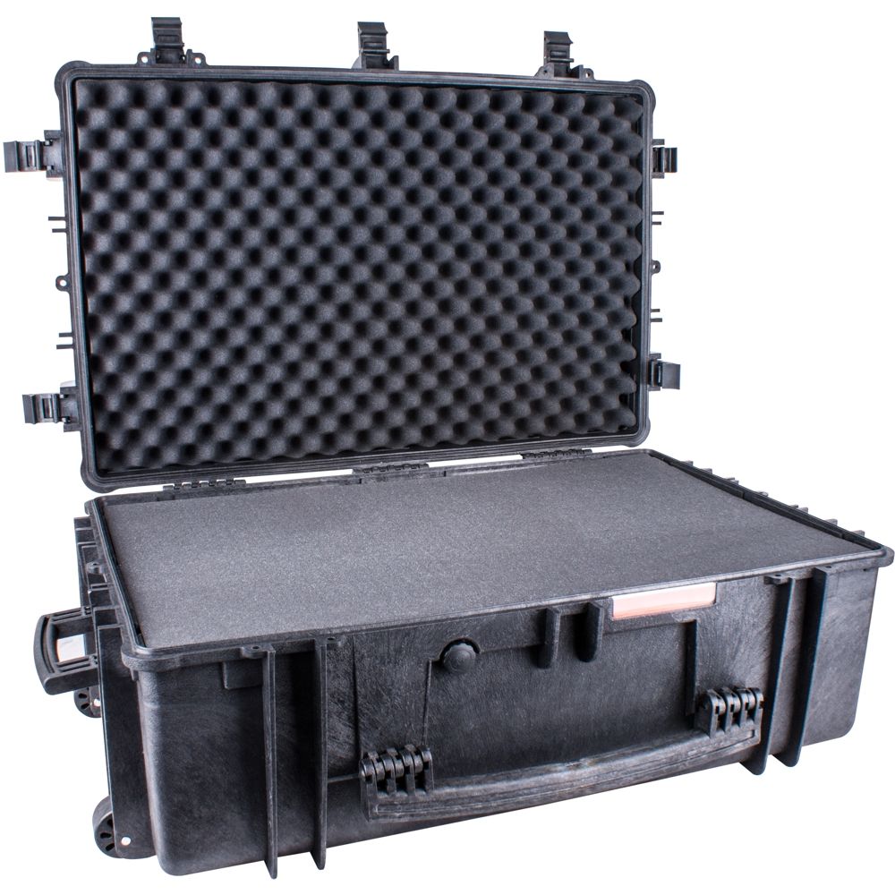 HARD CASE 865X565X340MM OD WITH FOAM BLACK WATER &amp; DUST PROOF 764830