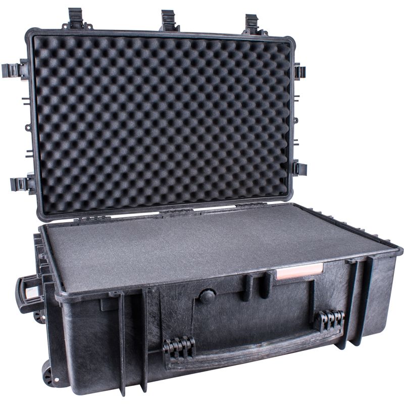 HARD CASE 865X565X340MM OD WITH FOAM BLACK WATER &amp; DUST PROOF 764830