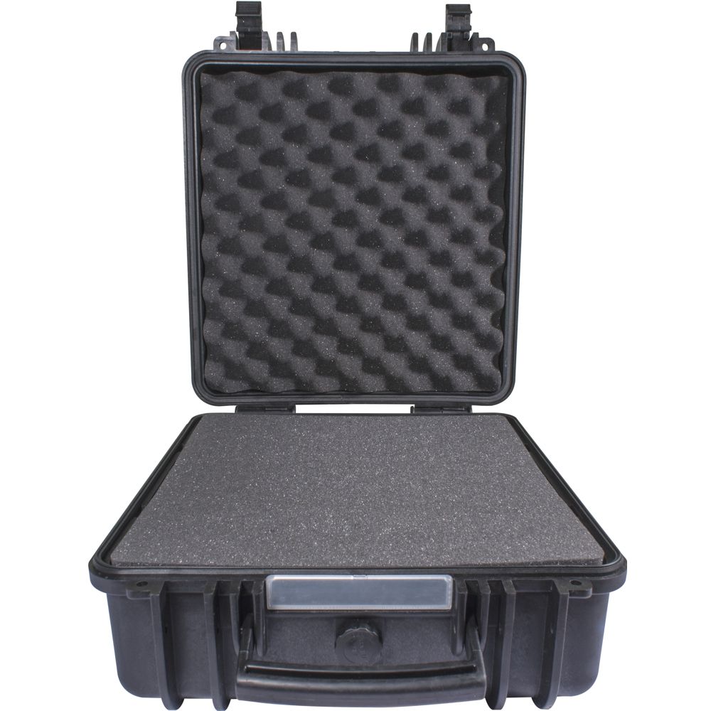 HARD CASE 425X370X210MM OD WITH FOAM BLACK WATER &amp; DUST PROOF (333517)