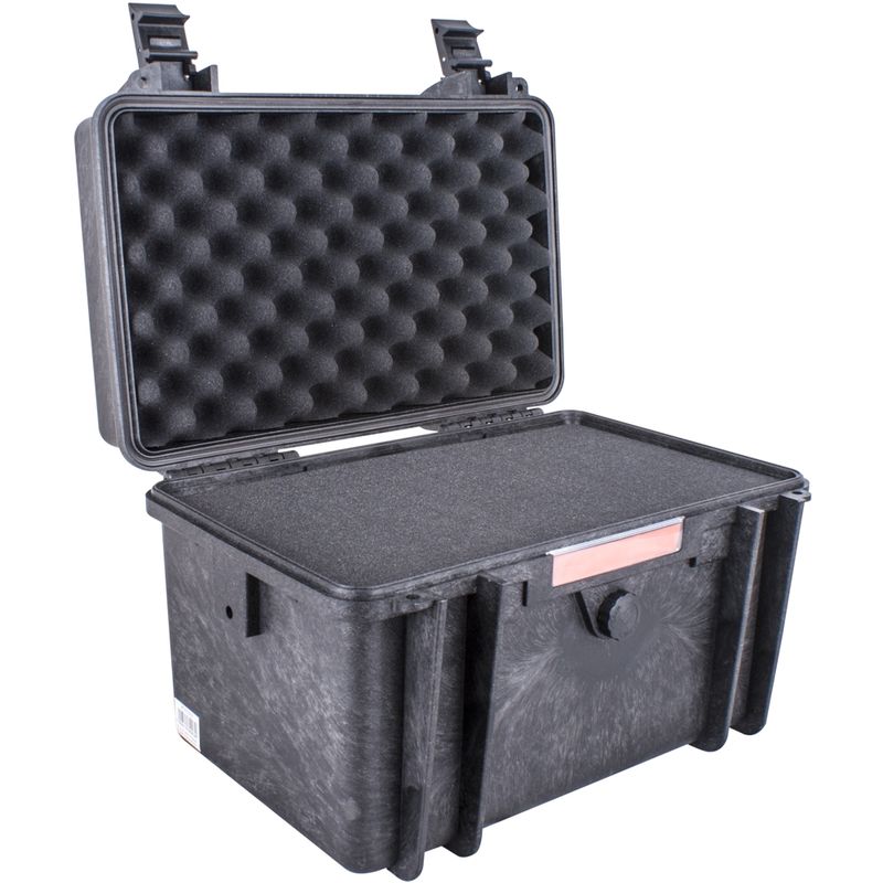 HARD CASE 420X300X290MM OD WITH FOAM BLACK WATER &amp; DUST PROOF (382323)