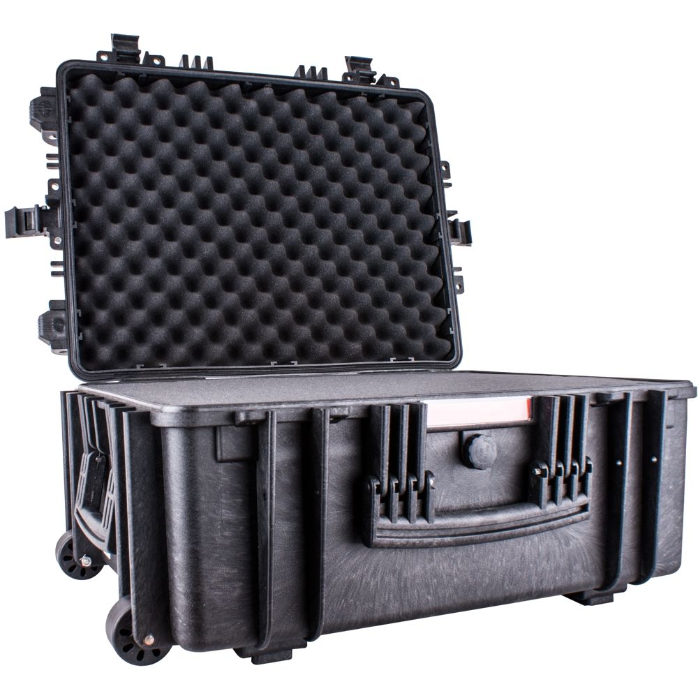 HARD CASE 630X485X310MM OD WITH FOAM BLACK WATER &amp; DUST PROOF 544025