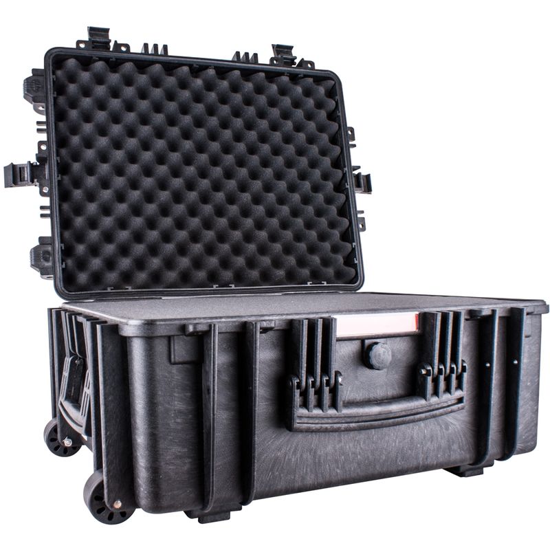 HARD CASE 630X485X310MM OD WITH FOAM BLACK WATER &amp; DUST PROOF 544025