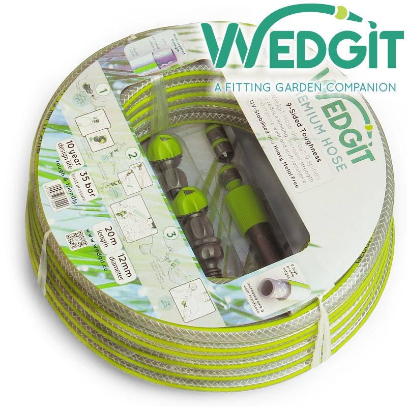 WEDGIT PREMIUM HOSE 12MM 1/2&#39; 20M INCL. STARTER KIT