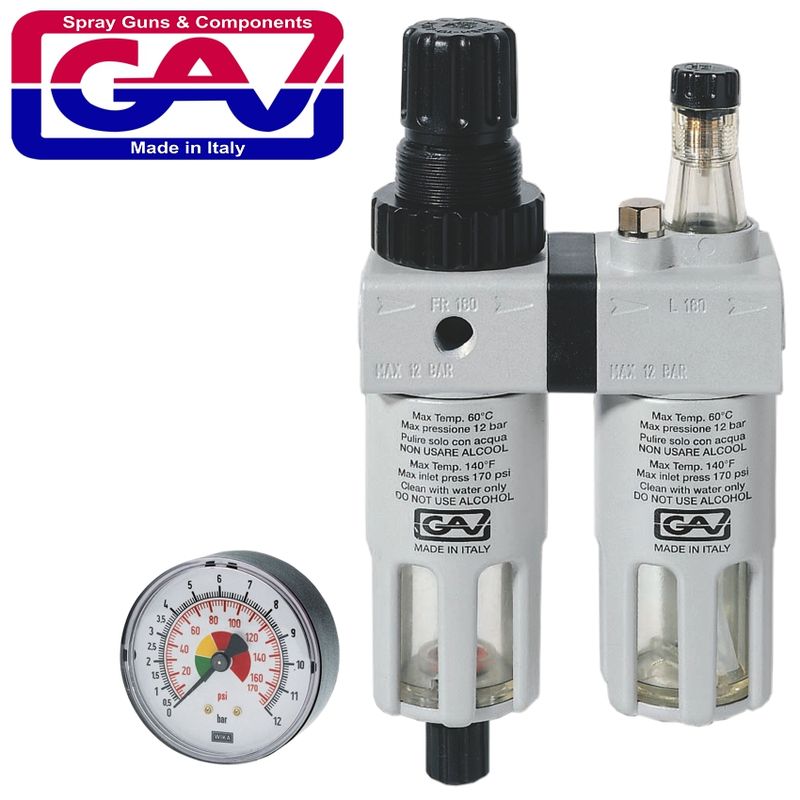 FILTER REGULATOR LUBRICATOR 1/4&#39;