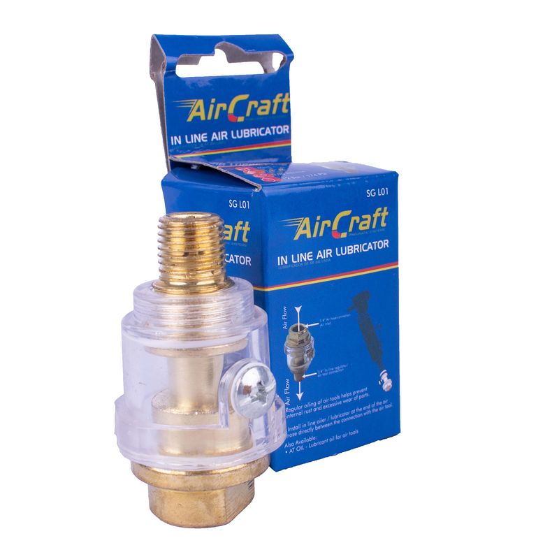 LUBRICATOR IN LINE 1/4&#39; HANGING BOX