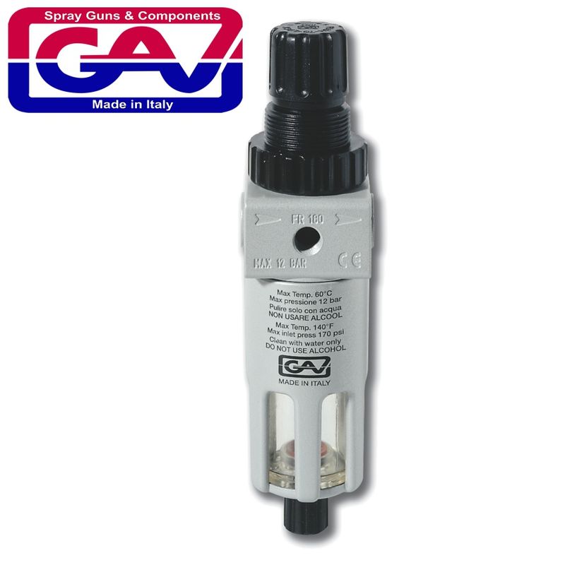 FILTER/REGULATOR 1/4&#39; IN LINE