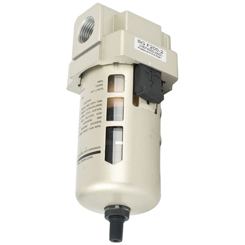 FILTER IN LINE 1/2&#39; WITH AUTO DRAIN WATER TRAP