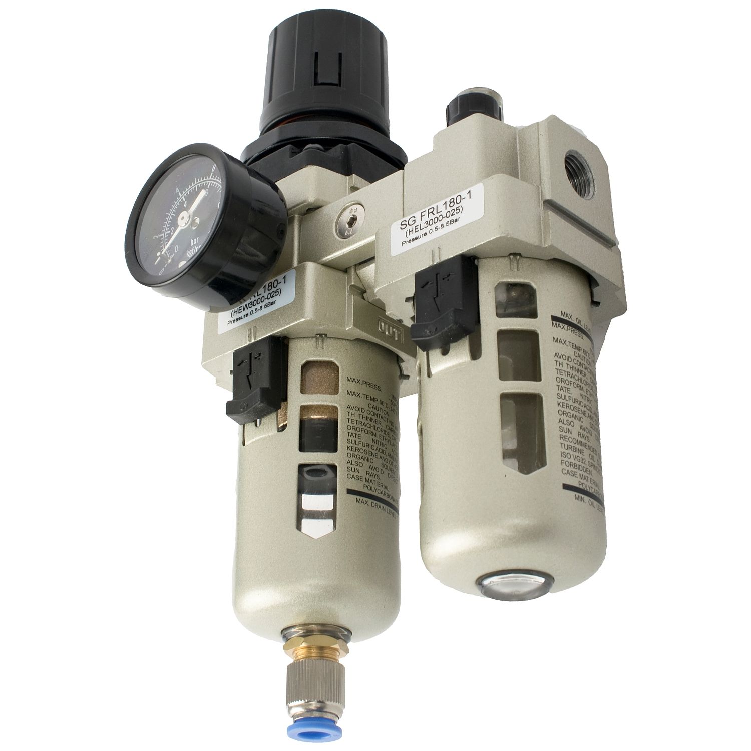 FILTER / REGULATOR / LUBRICATOR 1/4&#39; (HES3010-02)