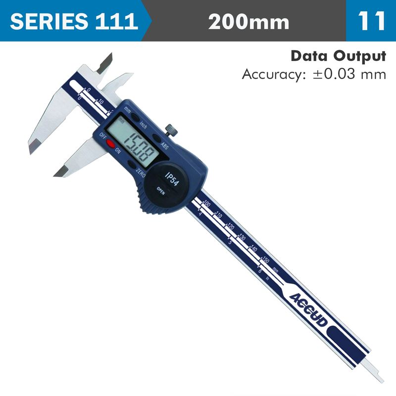 DIGITAL CALIPER 0-200MM/0-8&#39;