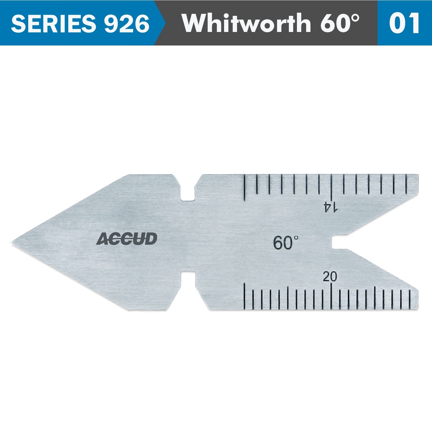 CENTER GAUGE WHITWORTH 55DEG. 30&amp;#039; ACC.