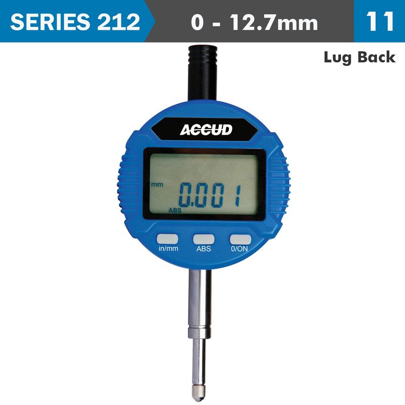 DIGITAL INDICATOR LUG BACK 12.7MM/0.5&#39;