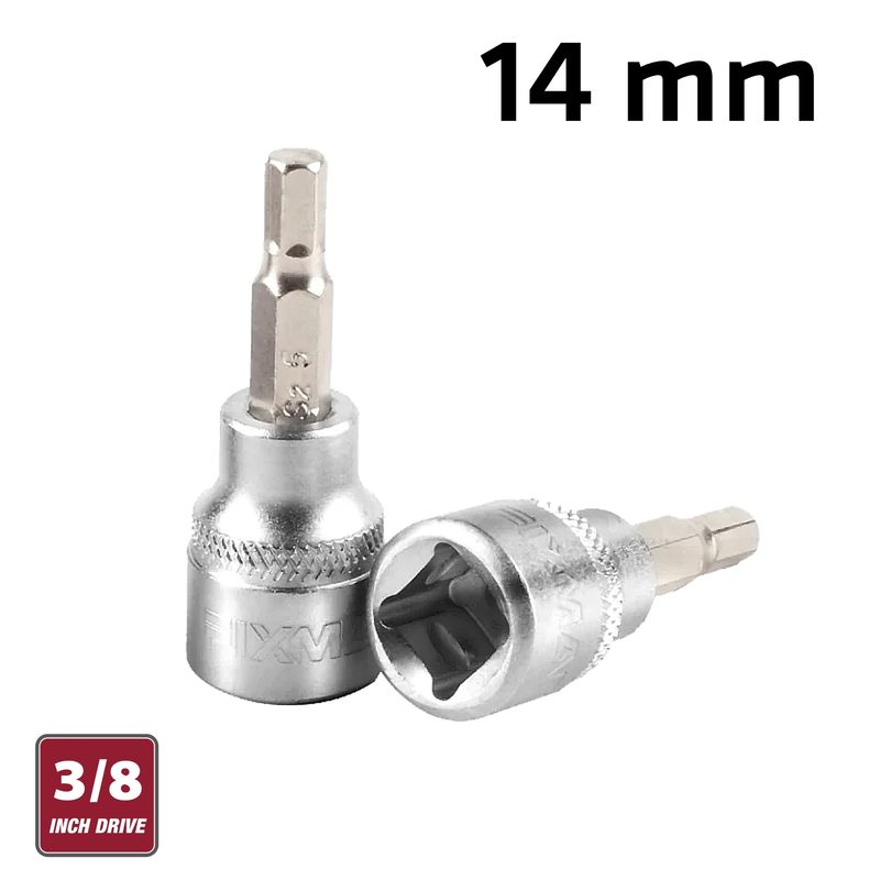 FIXMAN 3/8&#39; DR.BIT SOCKET 14MM HEX ALLEN H14