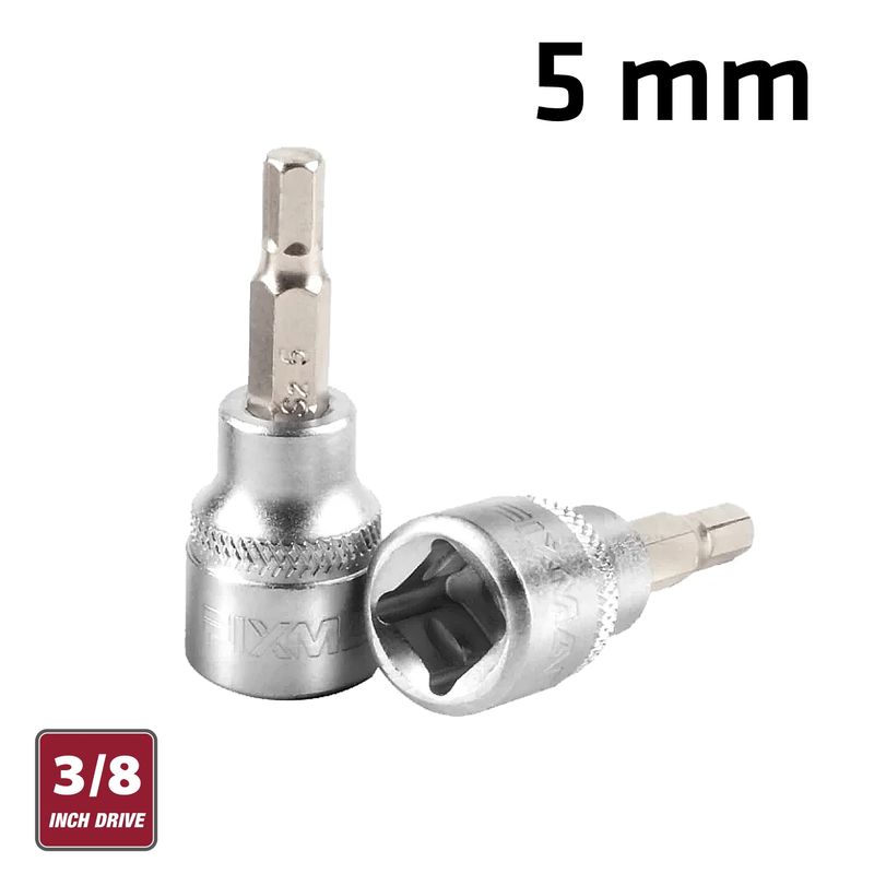 FIXMAN 3/8&#39; DR.BIT SOCKET 5MM HEX ALLEN H5