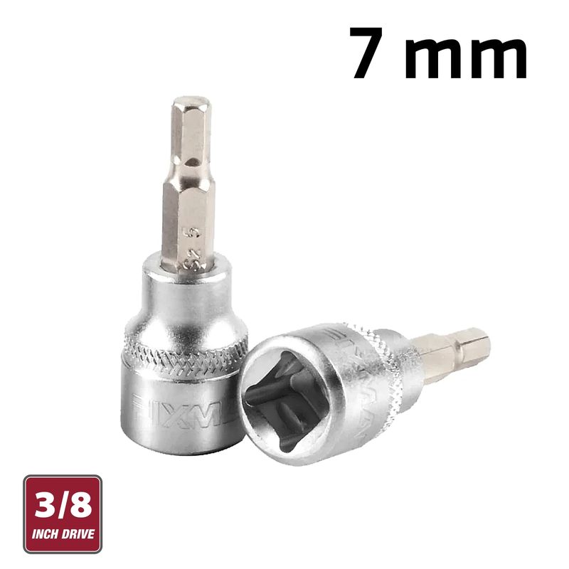 FIXMAN 3/8&#39; DR.BIT SOCKET 7MM HEX ALLEN H7