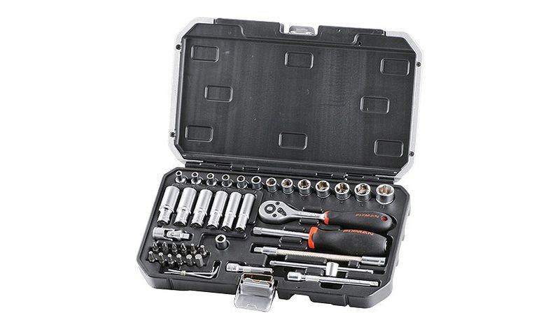 FIXMAN SOCKET DRIVE SET 42PC  X 1/4&#39;