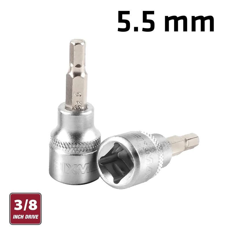 FIXMAN 3/8&#39; DR.BIT SOCKET 5.5MM HEX ALLEN H5.5