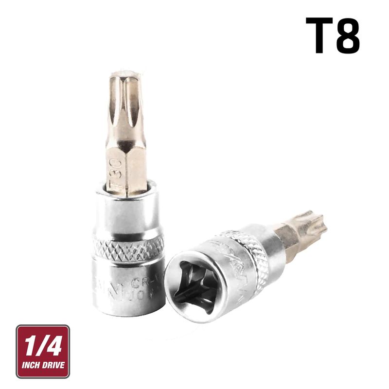 FIXMAN 1/4&#39; DR.BIT SOCKET TORX T8