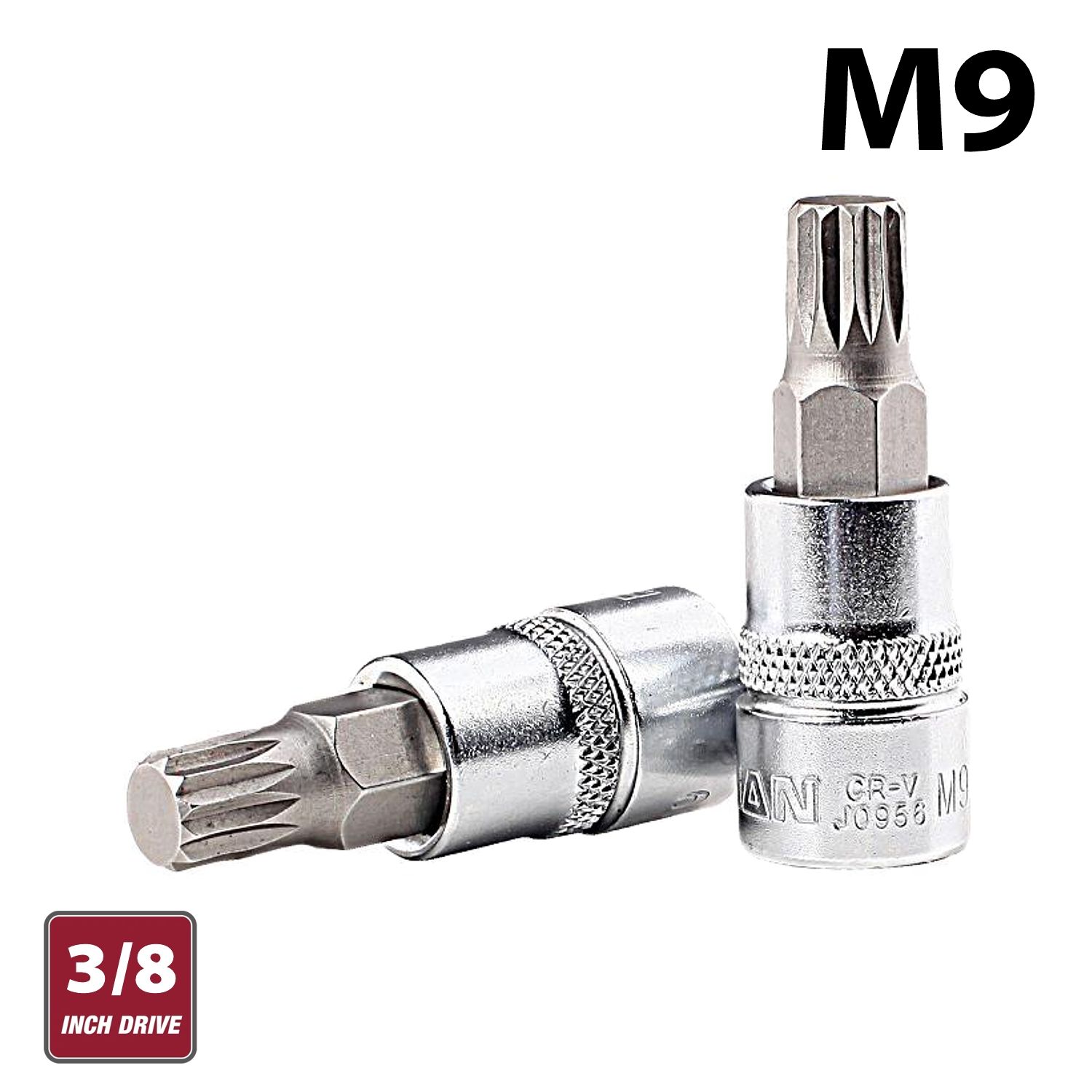 FIXMAN 3/8&#39; DR.BIT SPLINE SOCKET M9