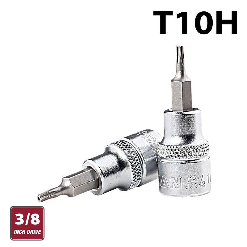 FIXMAN 3/8&#39; DR.BIT SOCKET T10H TORX SECURITY