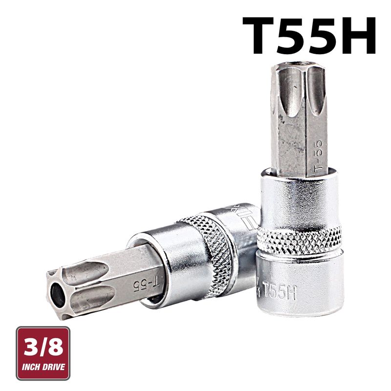 FIXMAN 3/8&#39; DR.BIT SOCKET T55H TORX SECURITY