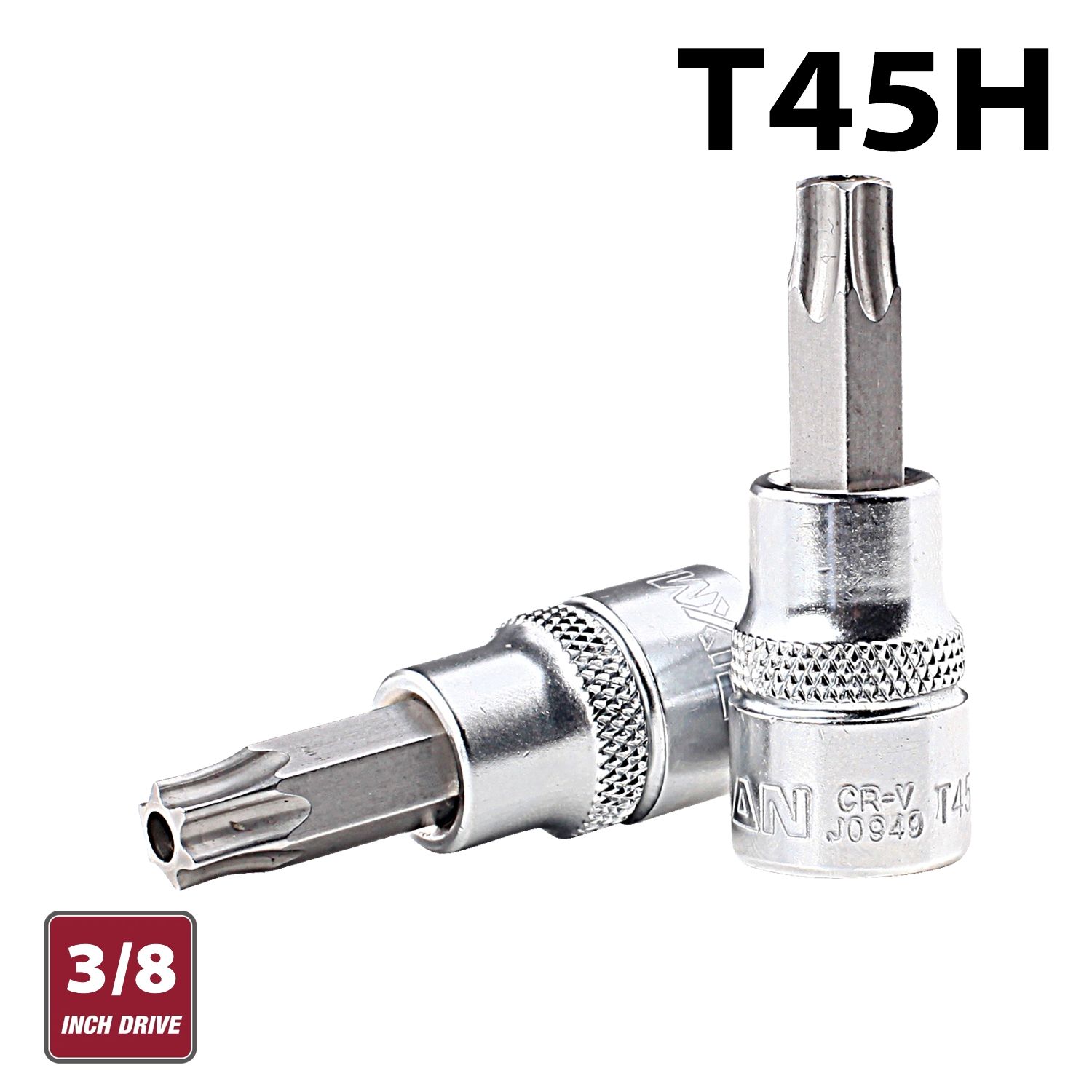 FIXMAN 3/8&#39; DR.BIT SOCKET T45H TORX SECURITY