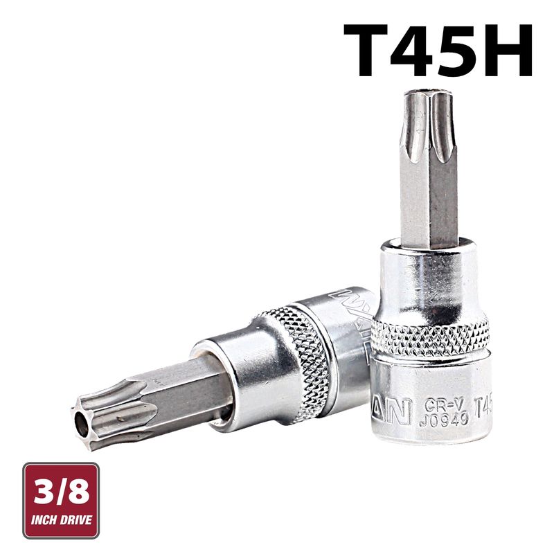 FIXMAN 3/8&#39; DR.BIT SOCKET T45H TORX SECURITY