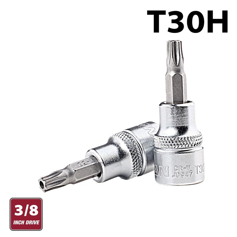 FIXMAN 3/8&#39; DR.BIT SOCKET T30H TORX SECURITY