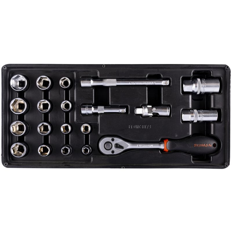 FIXMAN 20-PC 3/8&#39; DR.SOCKETS &amp; ACCESSORIES