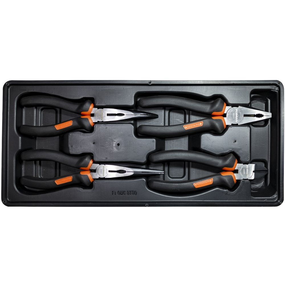 FIXMAN  4 PIECE PLIER SET CP 7&#39; DCP 6&#39; LNP 8&#39; BNP 8&#39;