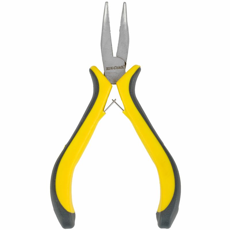 PLIER MINI BENT NOSE 120MM MICRO