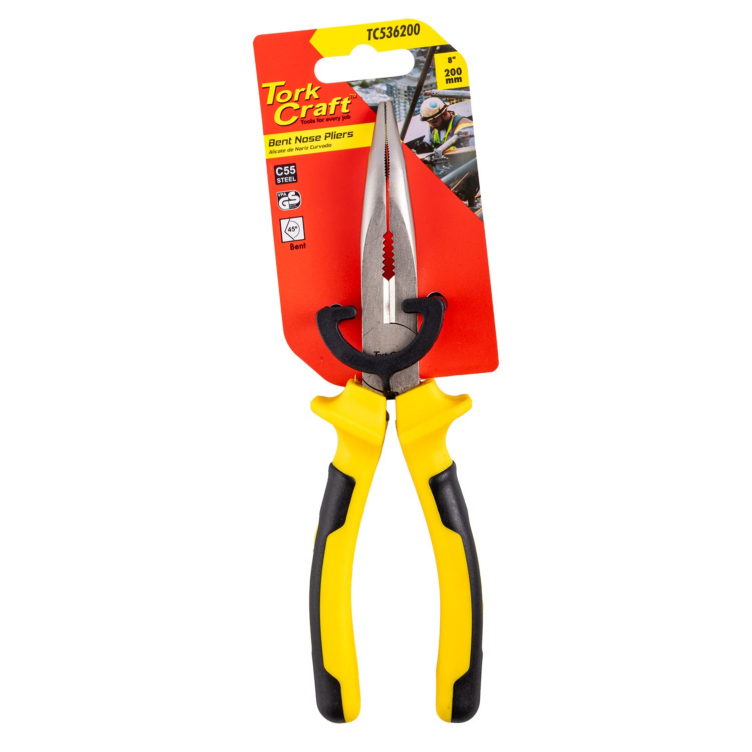 PLIER BENT NOSE 200MM