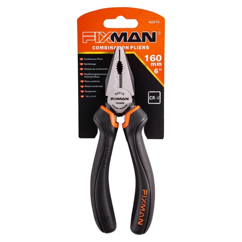 FIXMAN INDUSTRIAL COMBINATION PLIERS 6&#39;/162MM