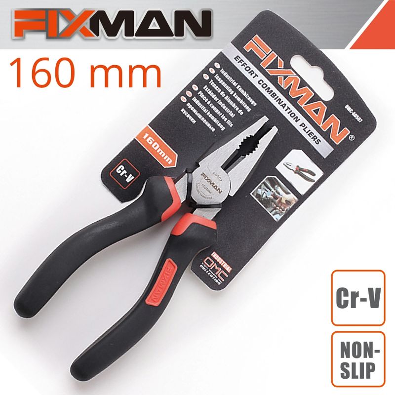 FIXMAN INDUSTRIAL COMBINATION PLIERS 6&#39;/162MM