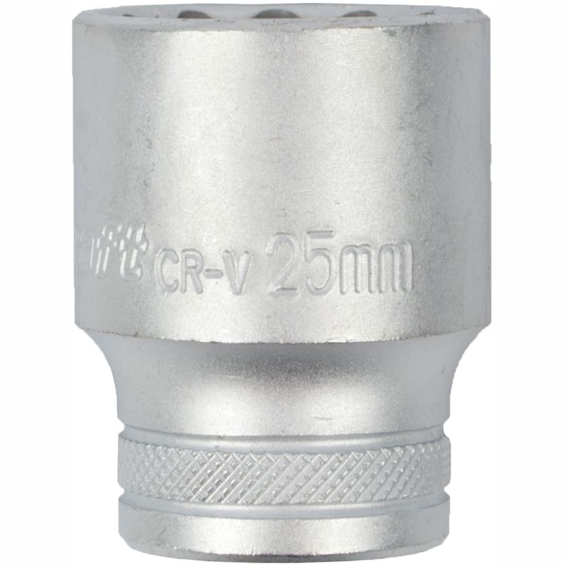 SOCKET 25MM X 33.8MM 1/2&#39; DRIVE CRV 12 POINT