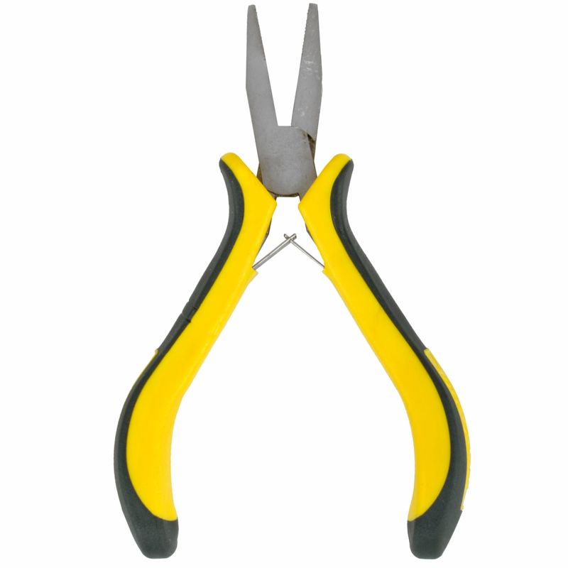 PLIER MINI FLAT NOSE 120MM MICRO