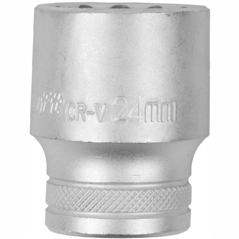 SOCKET 24MM X 31.8MM 1/2&#39; DRIVE CRV 12 POINT