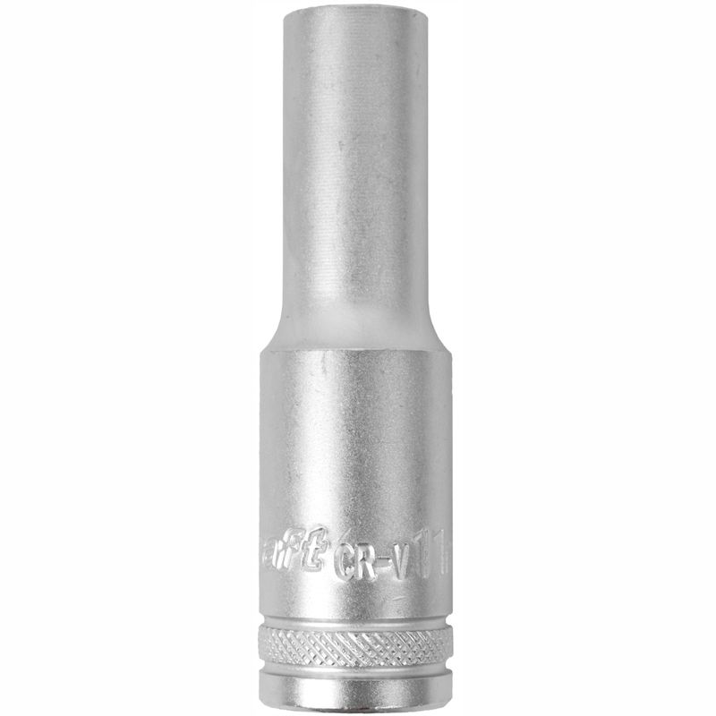 SOCKET 11MM 1/2&#39; DR DEEP SOCKET CRV 12 POINT