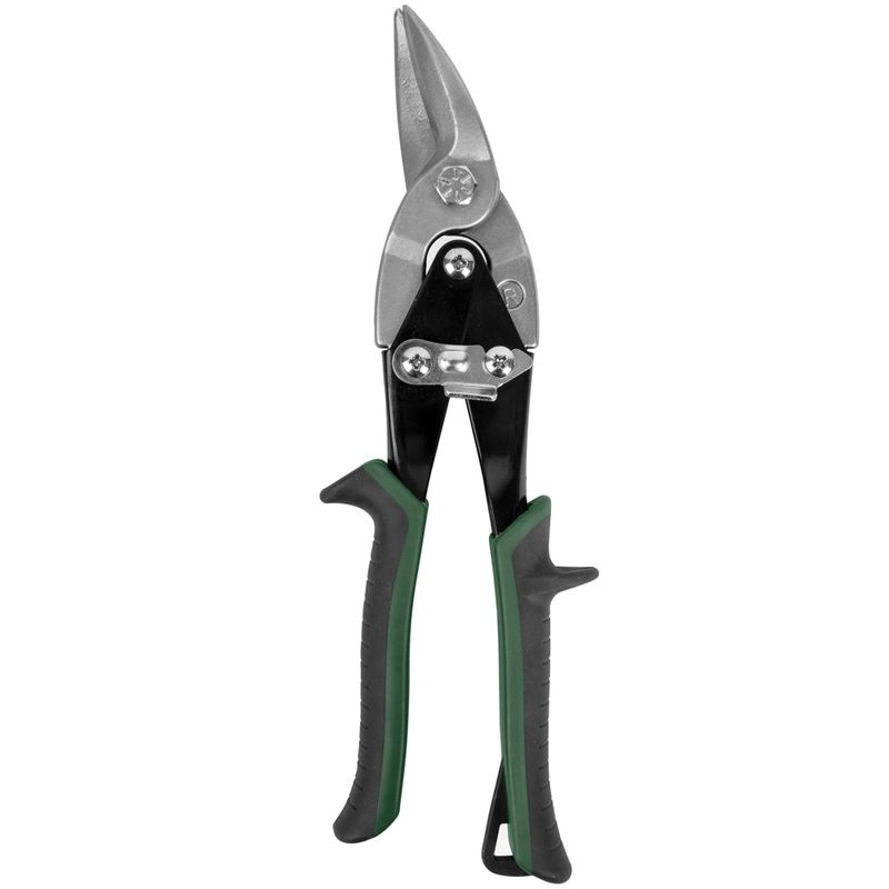 TIN SNIP 260MM RIGHT &amp; STRAIGHT CUT GREEN