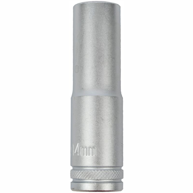 SOCKET 14MM 1/2&#39; DR DEEP SOCKET CRV 12 POINT
