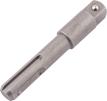 SOCKET ADAPTOR 3/8&#39;M SQ X 65MM SDS PLUS SHANK CARDED
