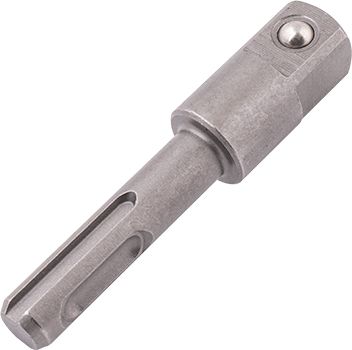 SOCKET ADAPTOR 1/2&#39;M SQ X 75MM SDS PLUS SHANK CARDED