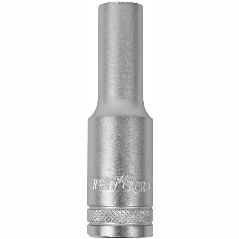 SOCKET 8MM 1/2&#39; DR DEEP SOCKET CRV 12 POINT