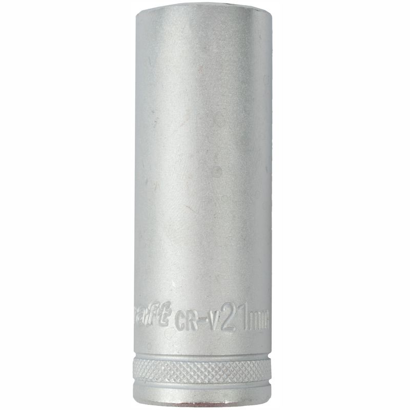 SOCKET 21MM 1/2&#39; DR DEEP SOCKET CRV 12 POINT