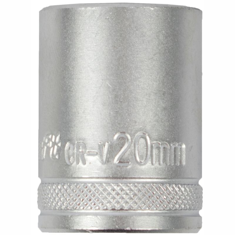 SOCKET 20MM X 27.8MM 1/2&#39; DRIVE CRV 12 POINT