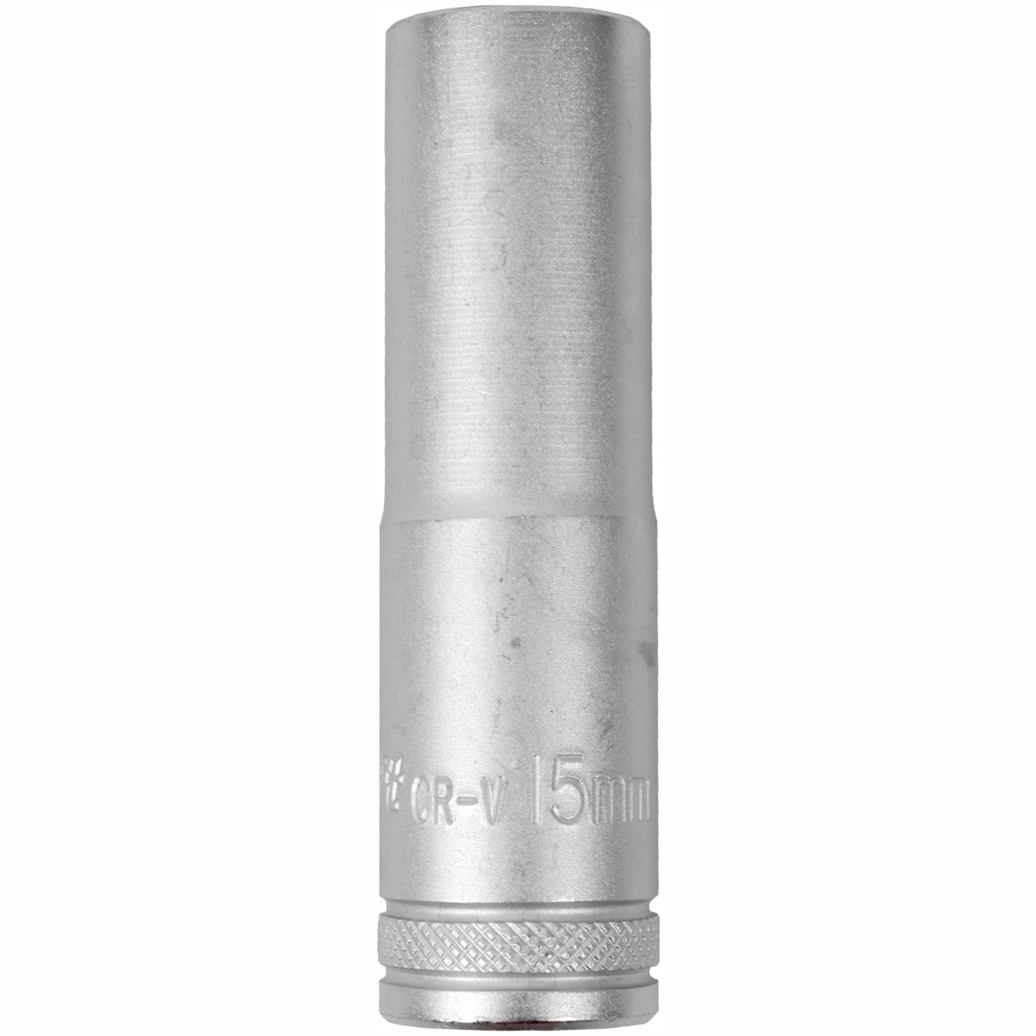 SOCKET 15MM 1/2&#39; DR DEEP SOCKET CRV 12 POINT